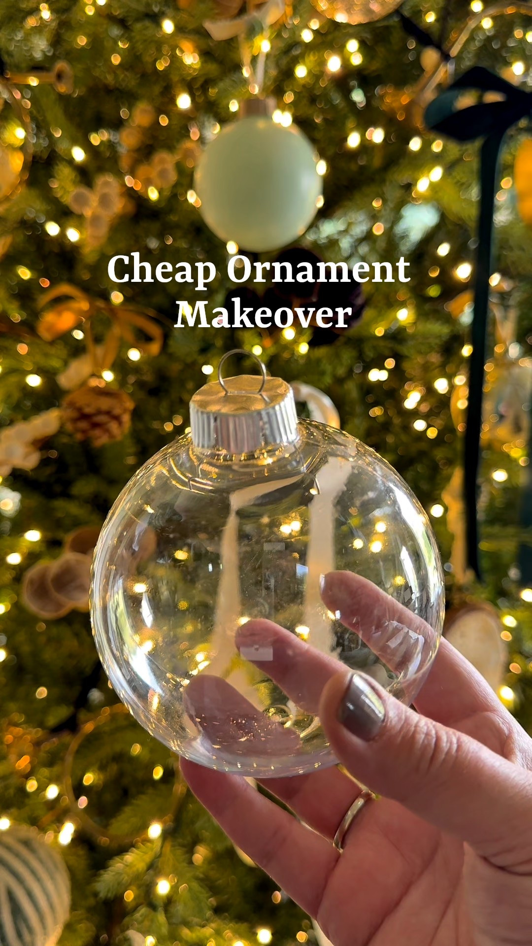 Let me give these cheap ornaments a glow up! ✨🤍🌲 #ornamentdiy #christmasornaments #christmasdecorating #christmascrafts

#LTKSeasonal #LTKHome #LTKHoliday