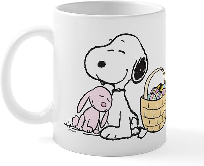 CafePress Beagle And Bunny Mug 11 oz (325 ml) Ceramic Coffee Mug | Amazon (US)