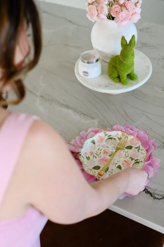 Spring Disposable Plates Chargers Gold Disposable Cutlery Spring Party Tablescape 

 

#LTKSeasonal #LTKHome #LTKParties