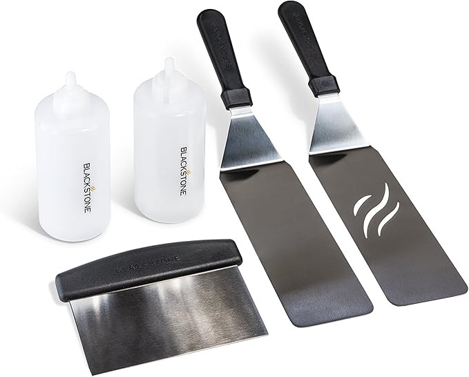 Blackstone 1542 Flat top Griddle Professional Grade Accessory Tool Kit (6 Pieces) 16 oz Bottle, T... | Amazon (US)