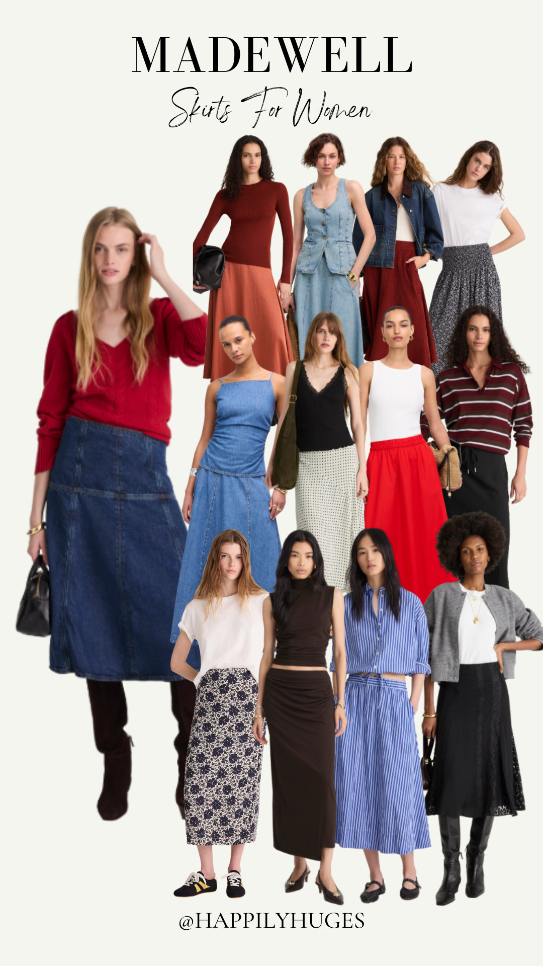 Check out these Skirts for Women from Madewell.  

 #LTKgrwm #LTKootd #LTKMidsize