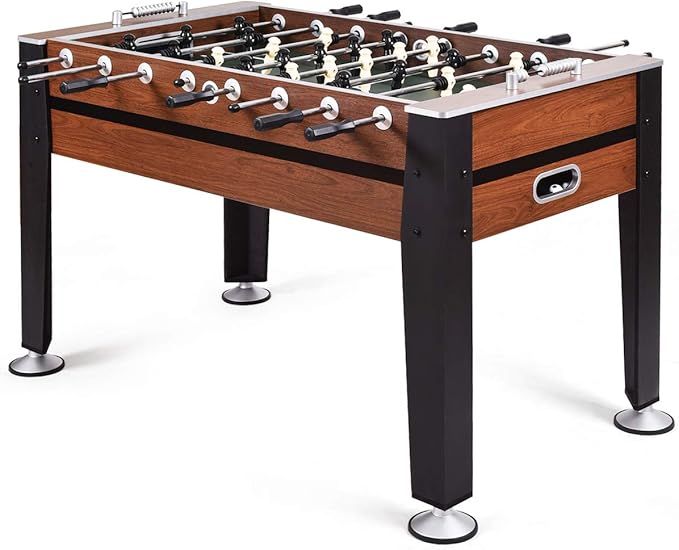 GYMAX 54” Foosball Table Indoor Soccer Game Table for Adults Kids Room Sports Game | Amazon (US)