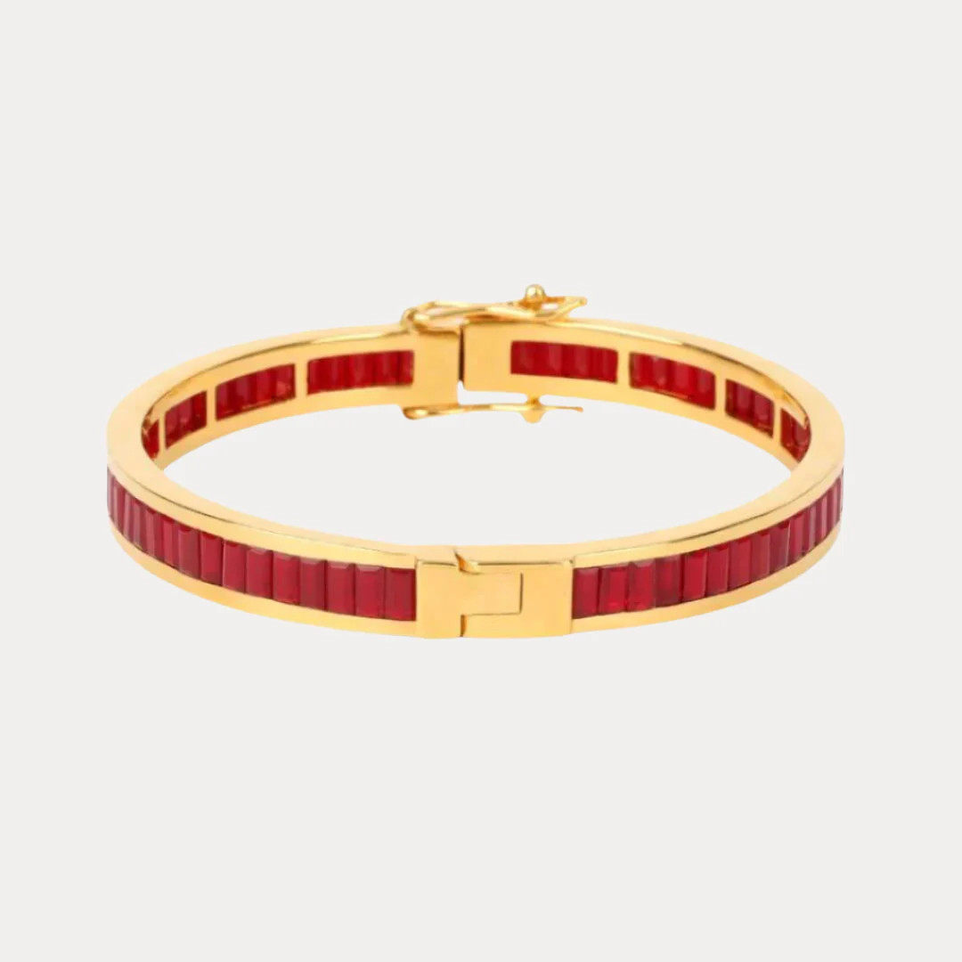 Ruby Infinity Bracelet | BuDhaGirl