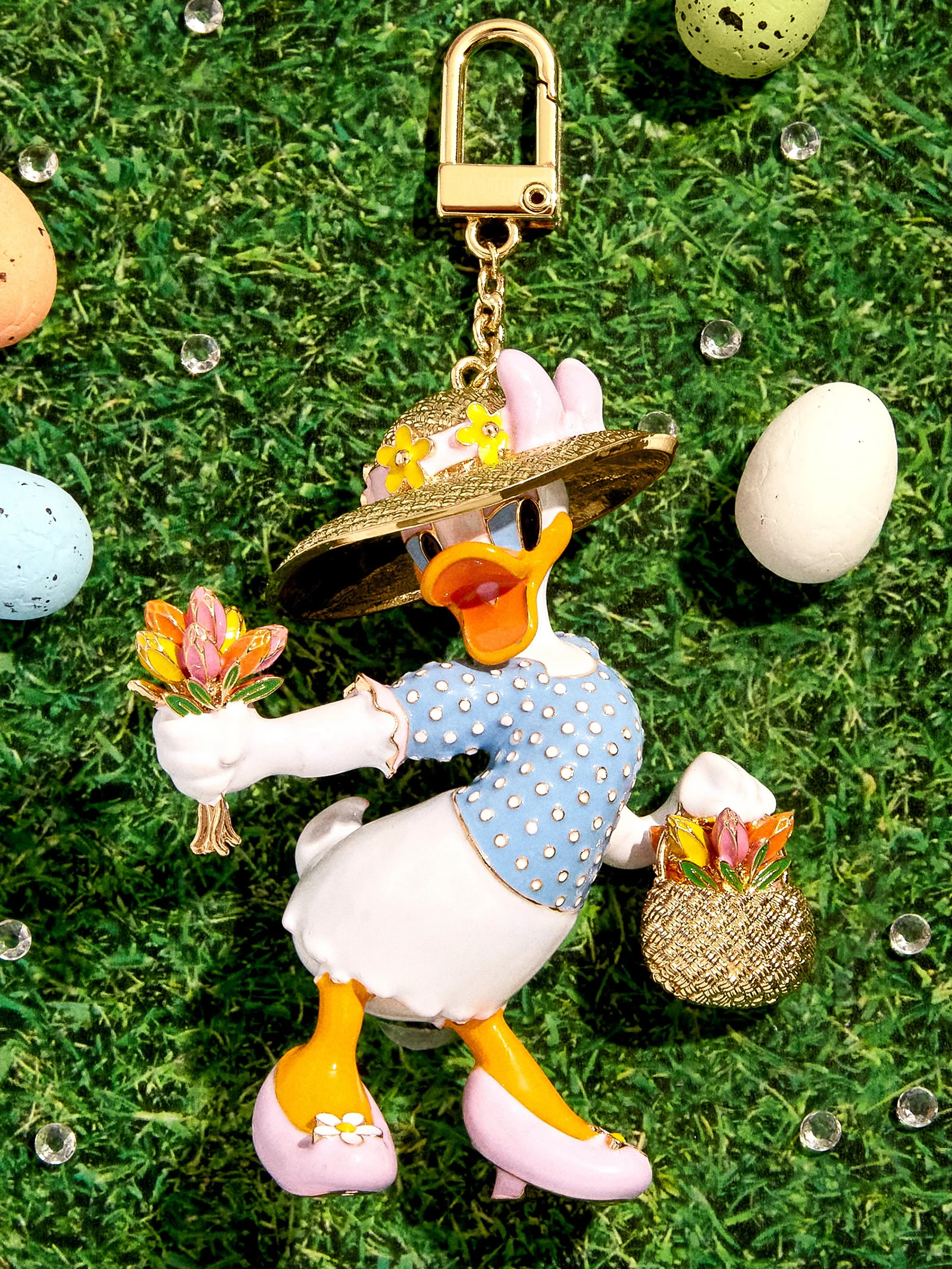 Disney Easter Bag Charm - Daisy Duck | BaubleBar (US)