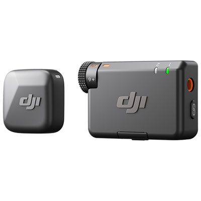 DJI Mic Mini Wireless Microphone (1 TX + 1 RX) - Black | Best Buy Canada