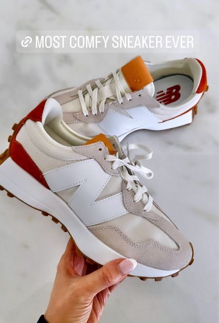 Obsessed with these New Balance sneakers! So comfy and stylish! Great summer sneakers! 
#sneakers #newbalance

#LTKstyletip #LTKFind #LTKshoecrush