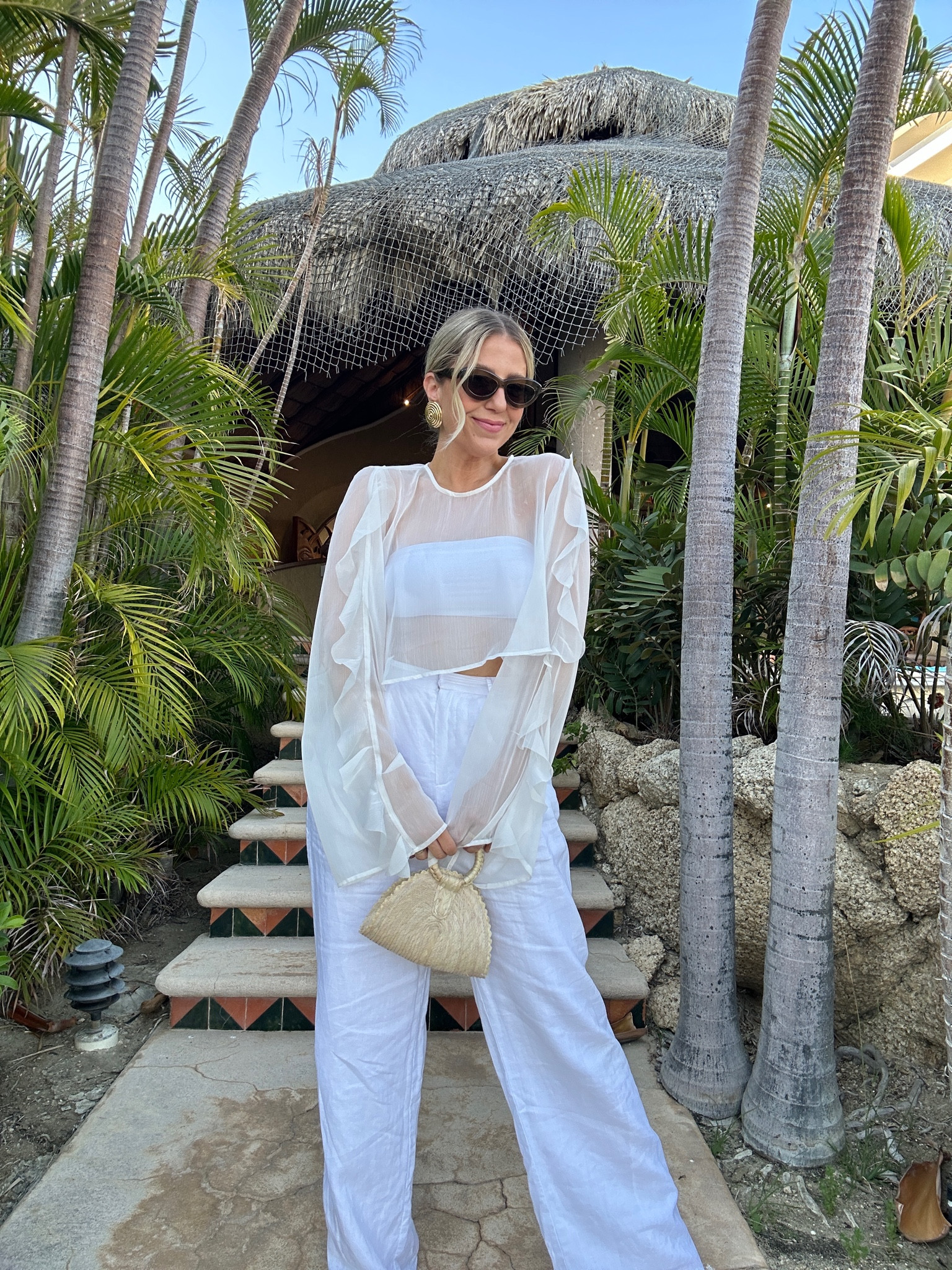 ALL WHITE OUTFIT

#LTKswim #LTKstyletip #LTKover40