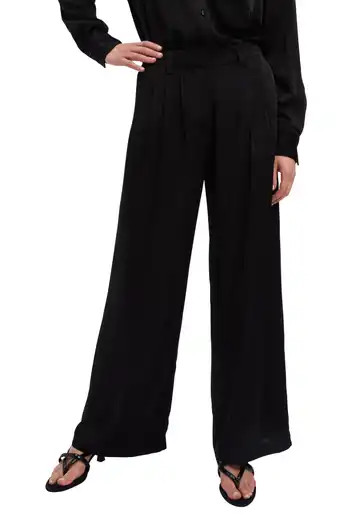 Savine Plissé Wide Leg Pants | Nordstrom