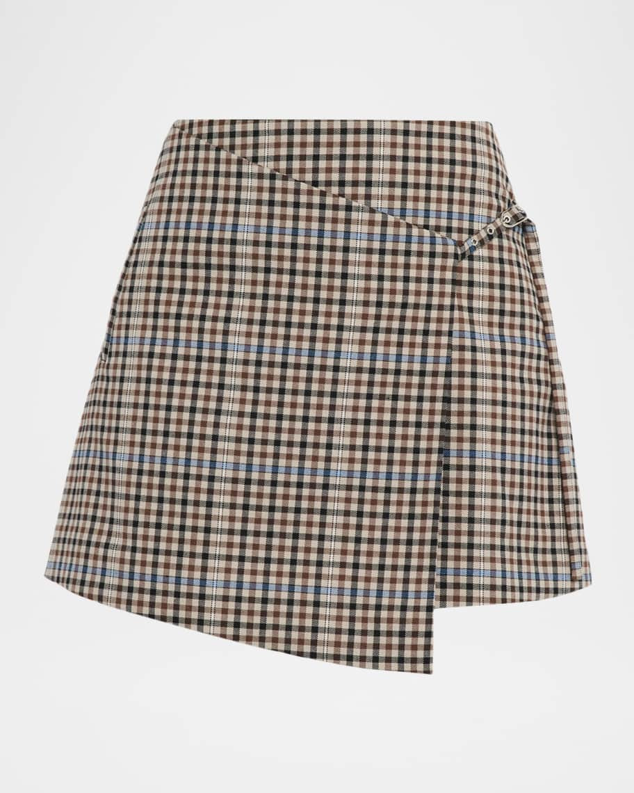 Rails Nial Check Mini Skirt | Neiman Marcus