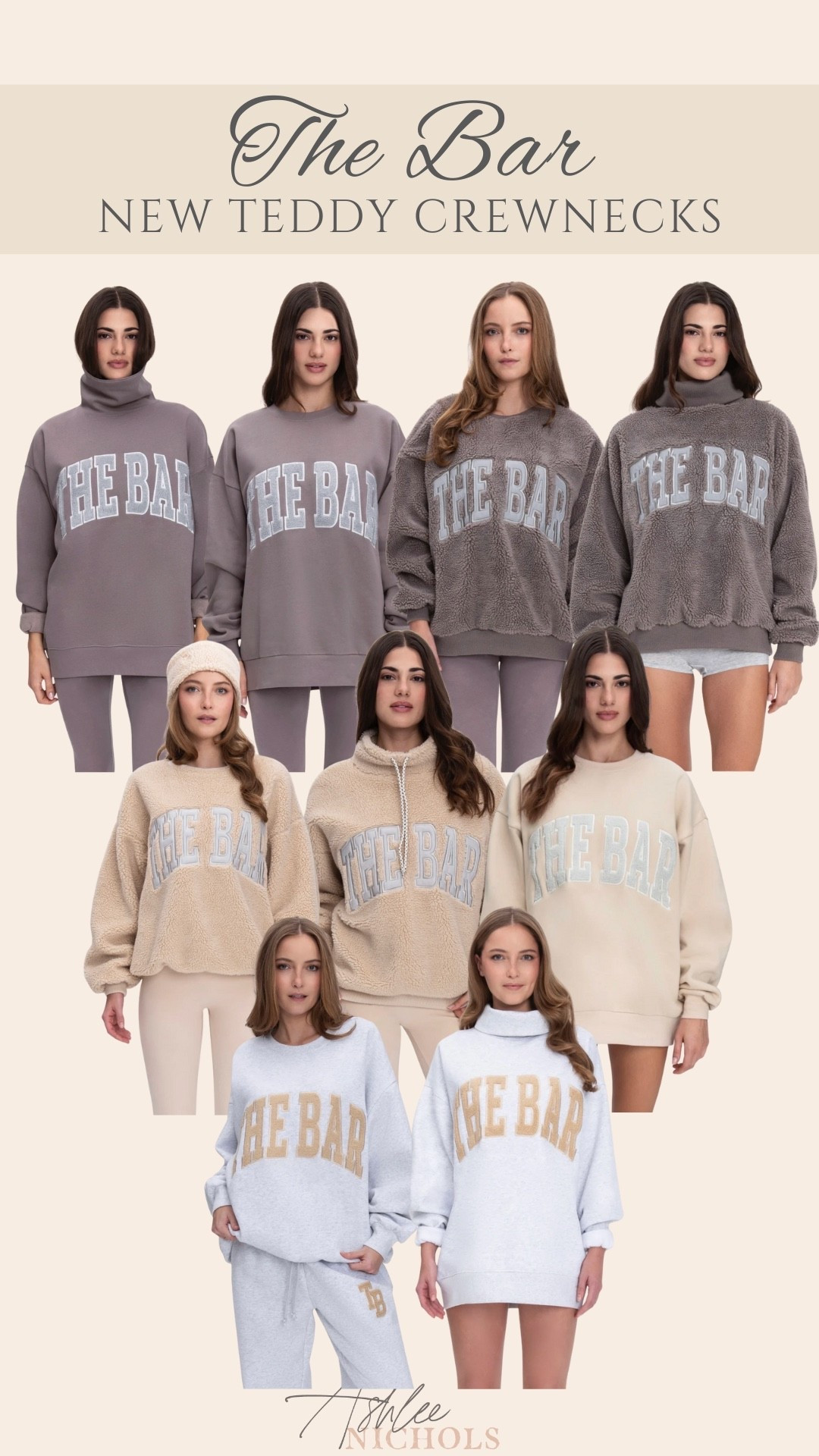 The Bar new Teddy sweatshirts!

Sherpa sweatshirt, funnel neck sweatshirt, winter style

#LTKSeasonal #LTKHoliday #LTKFindsUnder100