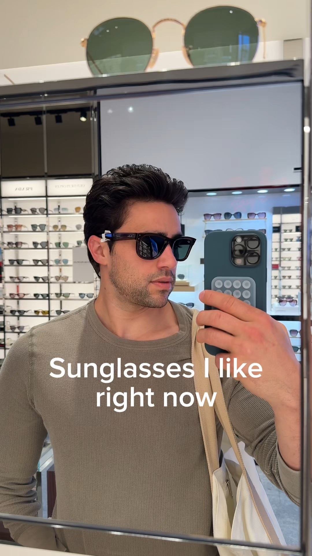 Sunglasses shopping. Here were my favorites. 