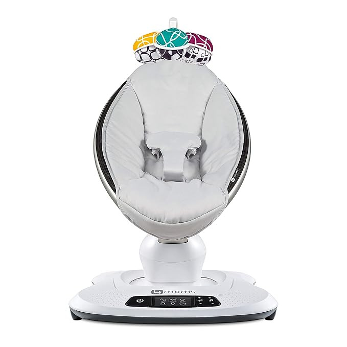 4moms® mamaRoo 4 Multi-Motion™ Baby Swing, Bluetooth Baby Rocker with 5 Unique Motions, Cool M... | Amazon (US)