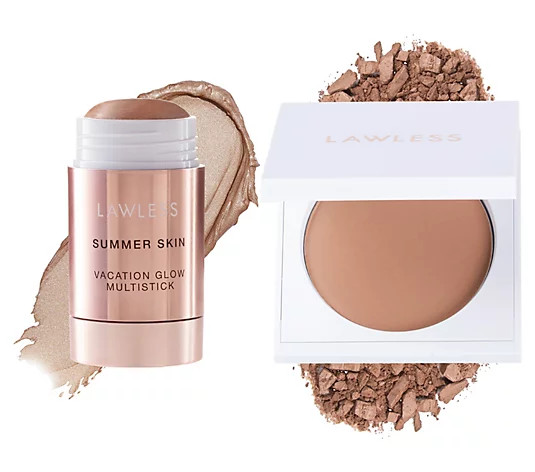 Lawless Beauty Face & Body Glow Set | QVC