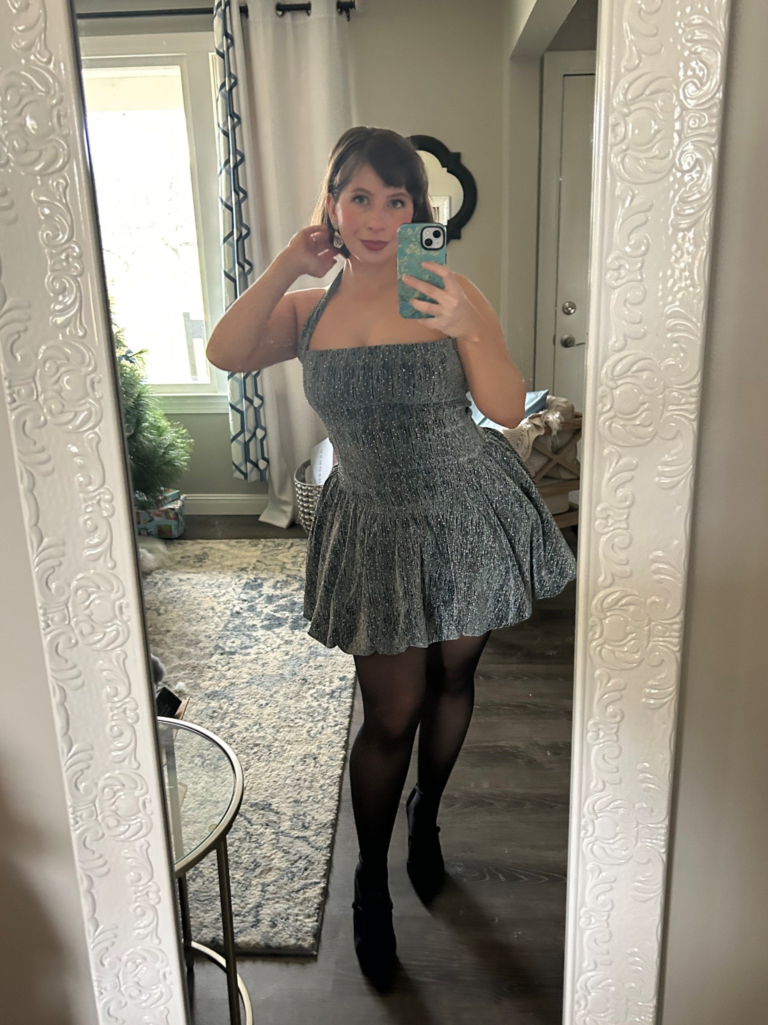 I love a silver dress