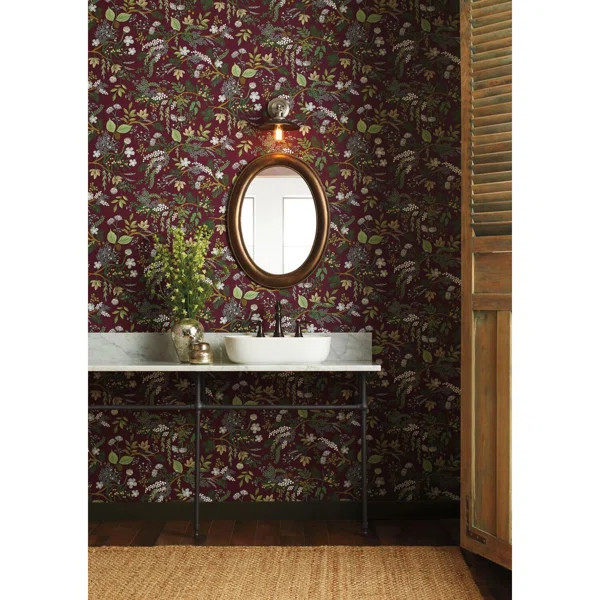 Juniper Forest 27' x 27" Wallpaper Roll | Wayfair North America