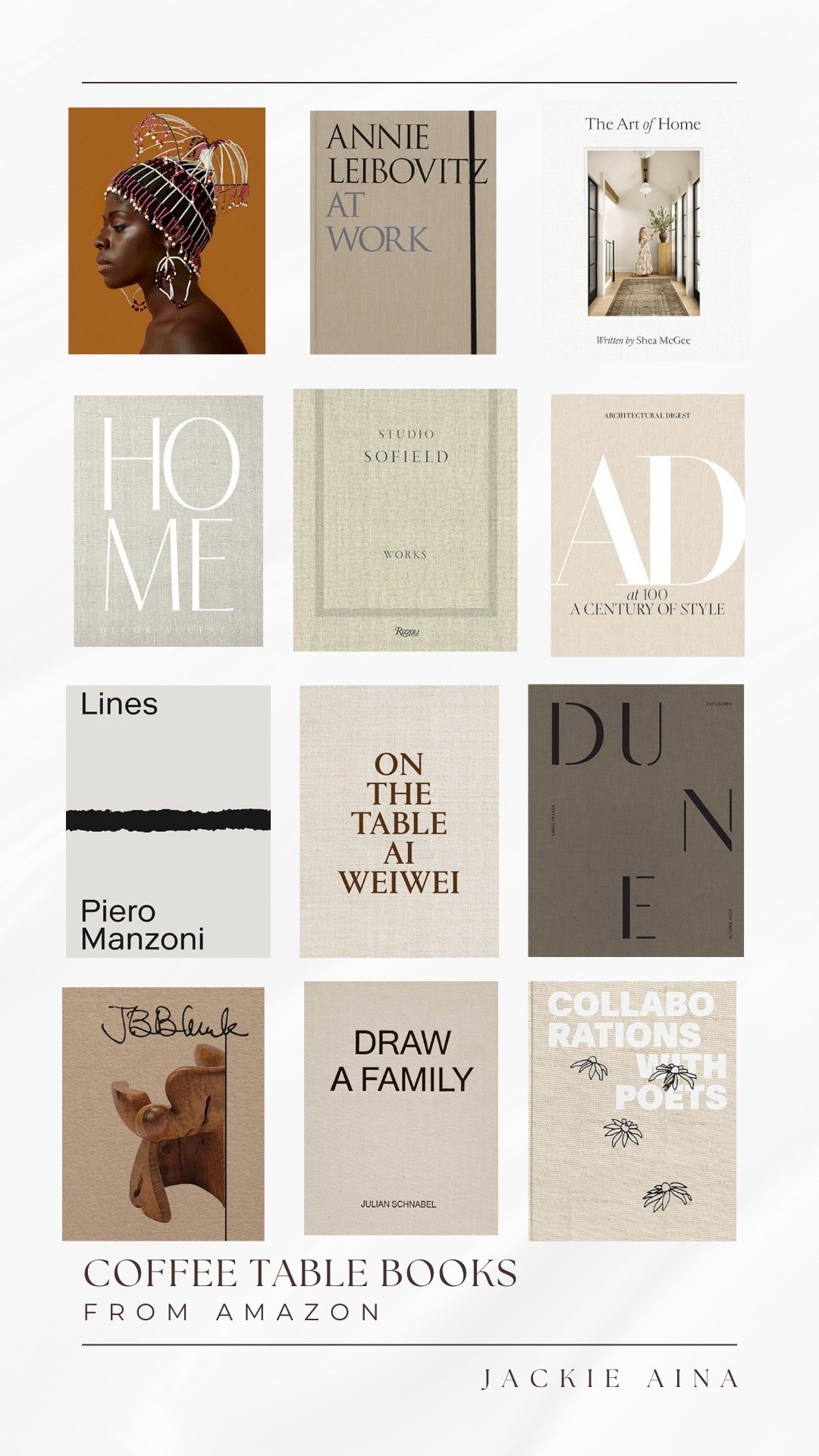 Coffee Table Books I’m loving from Amazon!

#LTKFindsUnder100 #LTKHome #LTKStyleTip