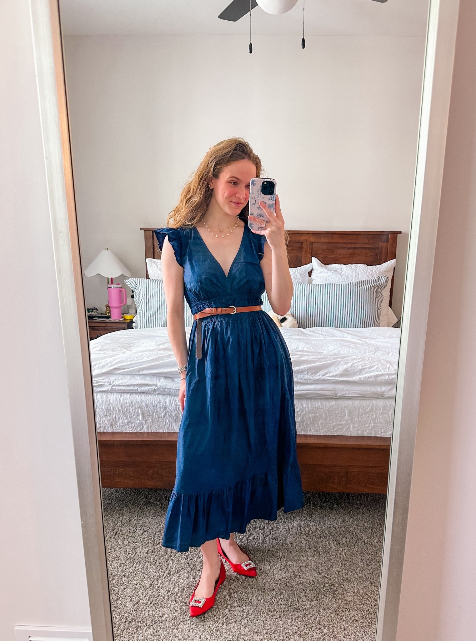 Work Outfit | Office Outfit | Preppy Style | Classic Style | Summer Outfit | Summer Style | Maxi Dress | Ballet Flats 

#LTKWorkwear