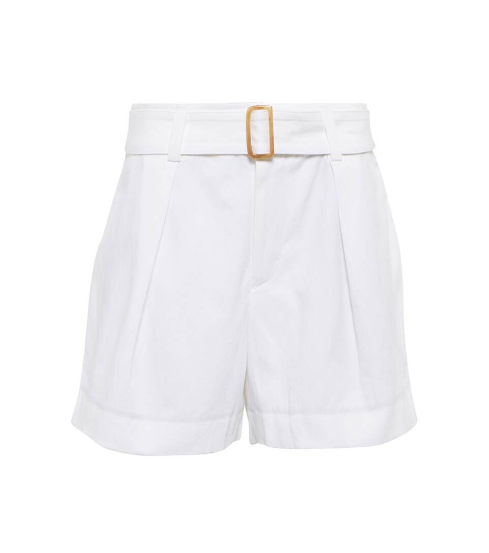 Cotton and linen twill shorts | Mytheresa (US/CA)