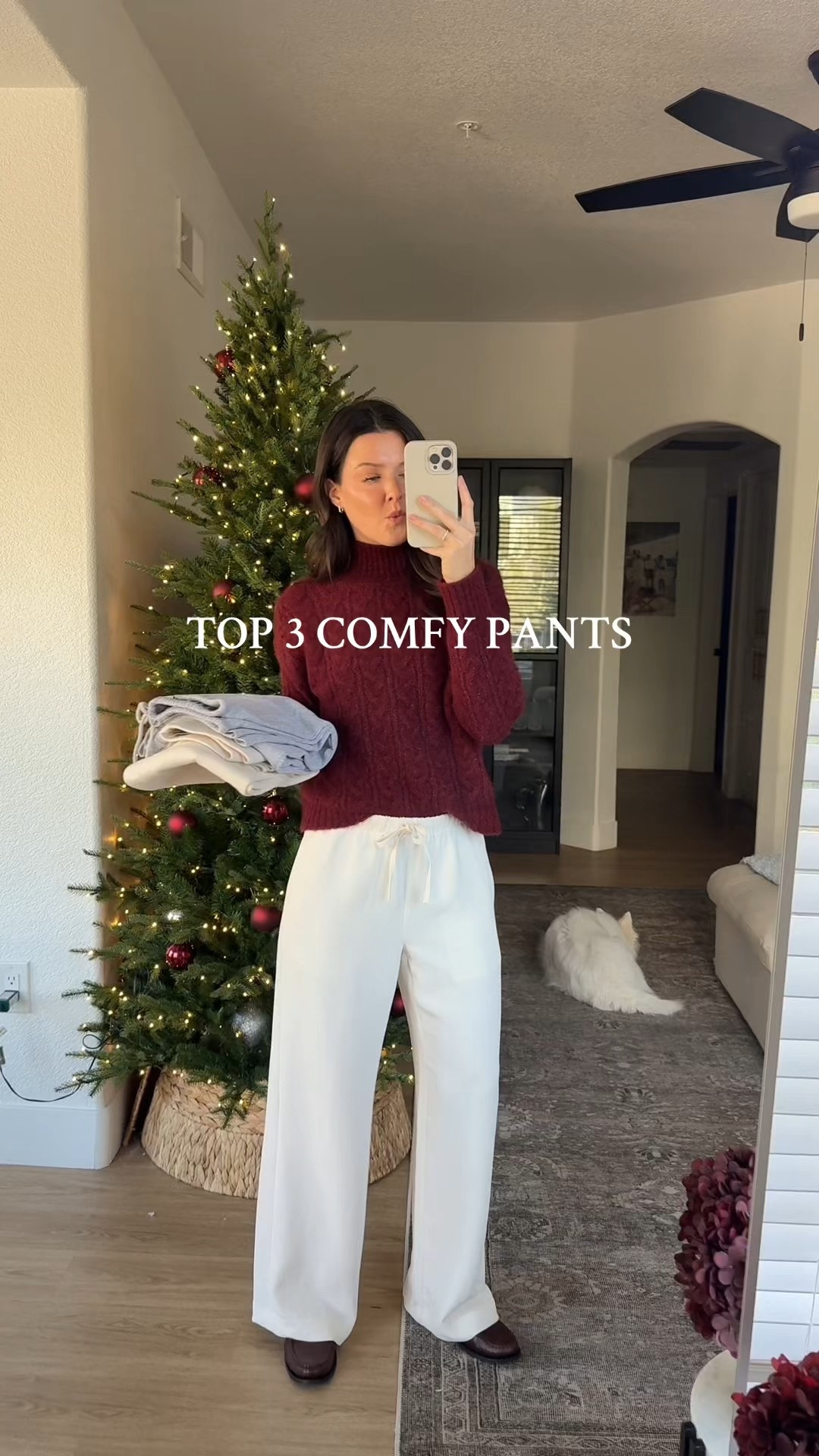 I’m 5’7” wearing size small/2 in these and wear size 25 regular length in jeans for reference! 

#LTKSeasonal #LTKHoliday #LTKootd