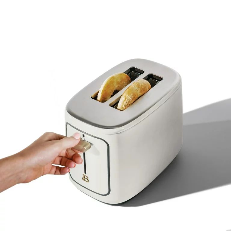 Beautiful 2 Slice Touchscreen Toaster, White Icing by Drew Barrymore | Walmart (US)