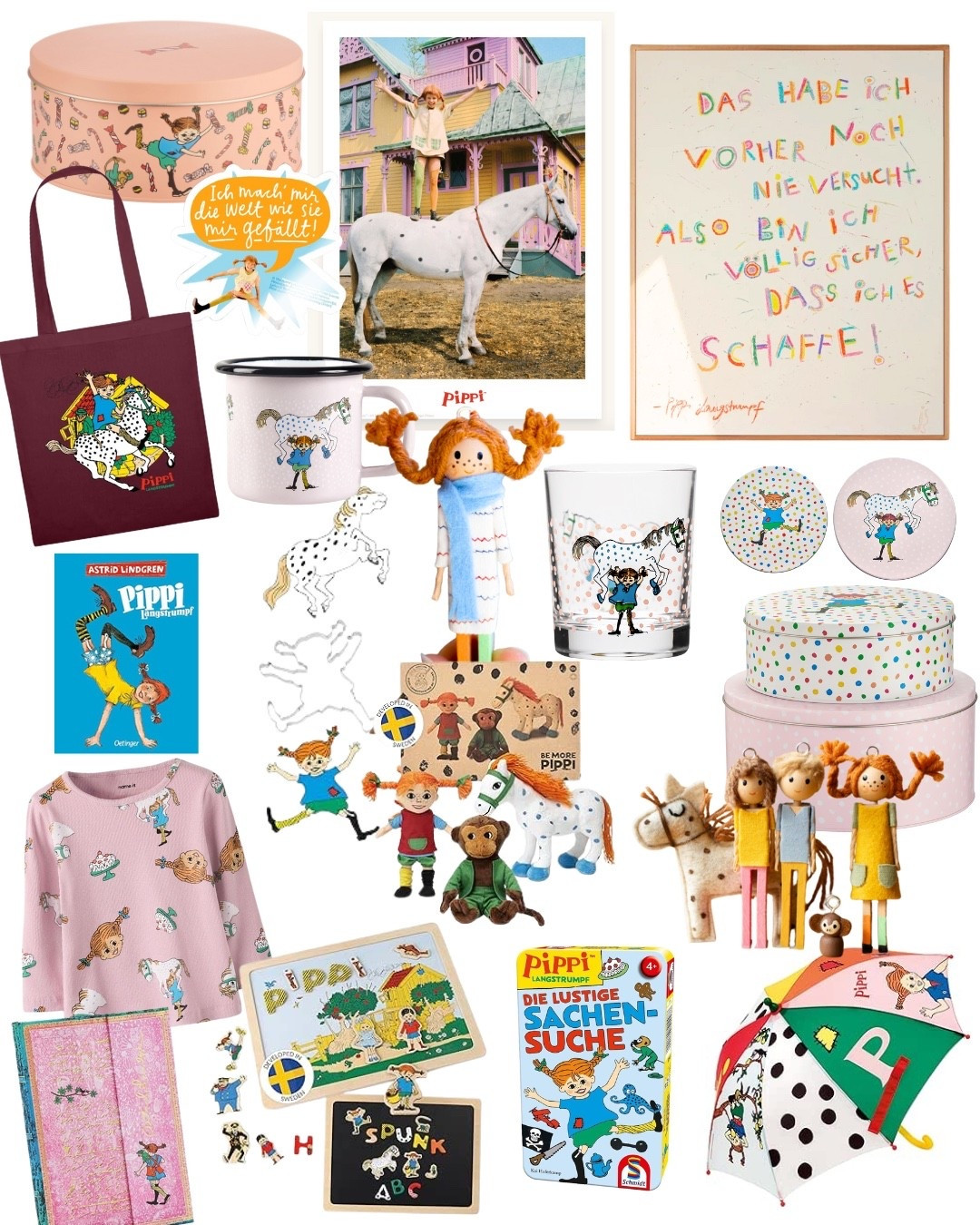 Pippi Langstrumpf - wird einfach nie alt und ist immer schön. Tolle Geschenke für dich selbst, die Kinder, Freundinnen und alle, die mehr starke Frauen in ihrem Leben brauchen. 
Pippi Figuren: catmade
Alle Links auf dem Blog.

#LTKdeutschland #LTKgiftguide #LTKfamily