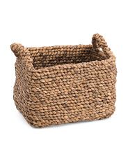 Small Braided Water Hyacinth Basket | Marshalls