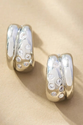 Mini Double Huggie Hoop Earrings | Anthropologie (US)