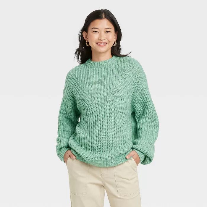 Women's Crewneck Pullover Sweater - A New Day™ | Target