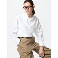 Uniqlo - Cotton Shirt - White | UNIQLO (UK)