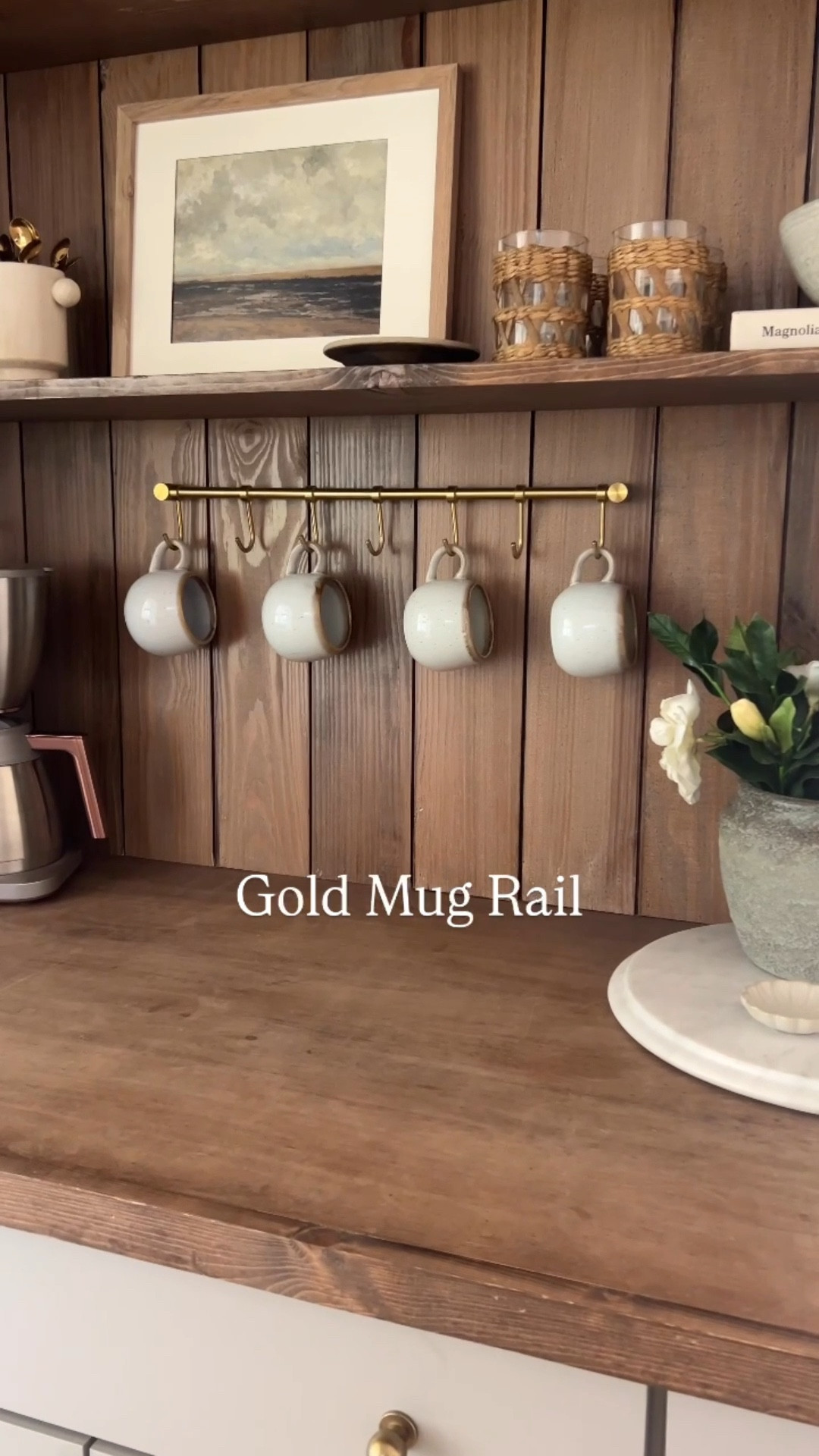 @amazon #ad #founditonAmazon #easter2025
Amazon | Amazon home | coffee bar | kitchen utility rail | mug holder | coffee bar accessories | home decor 

#LTKFindsUnder50 #LTKSaleAlert #LTKHome