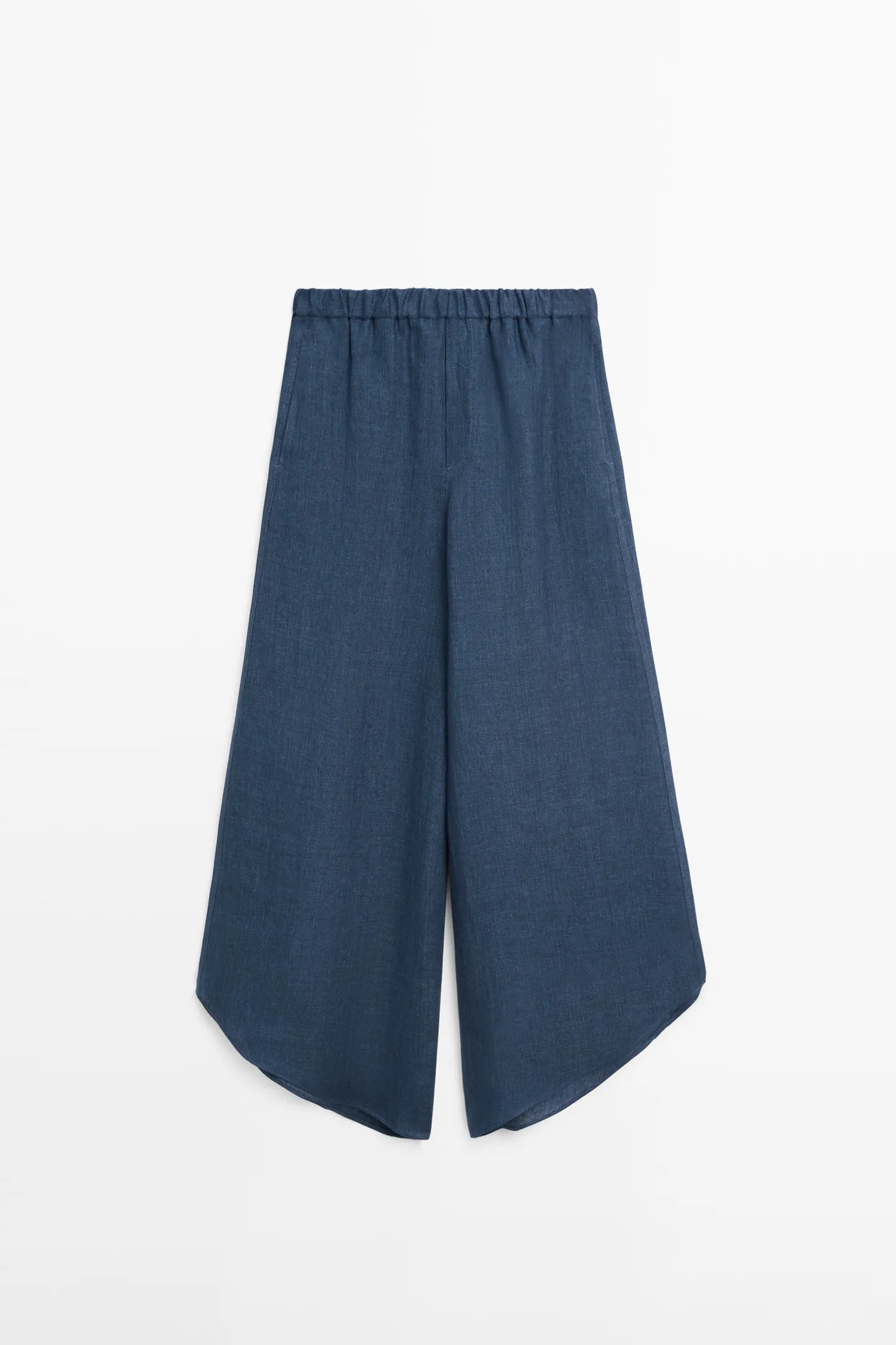 Total look linen trousers | Massimo Dutti UK