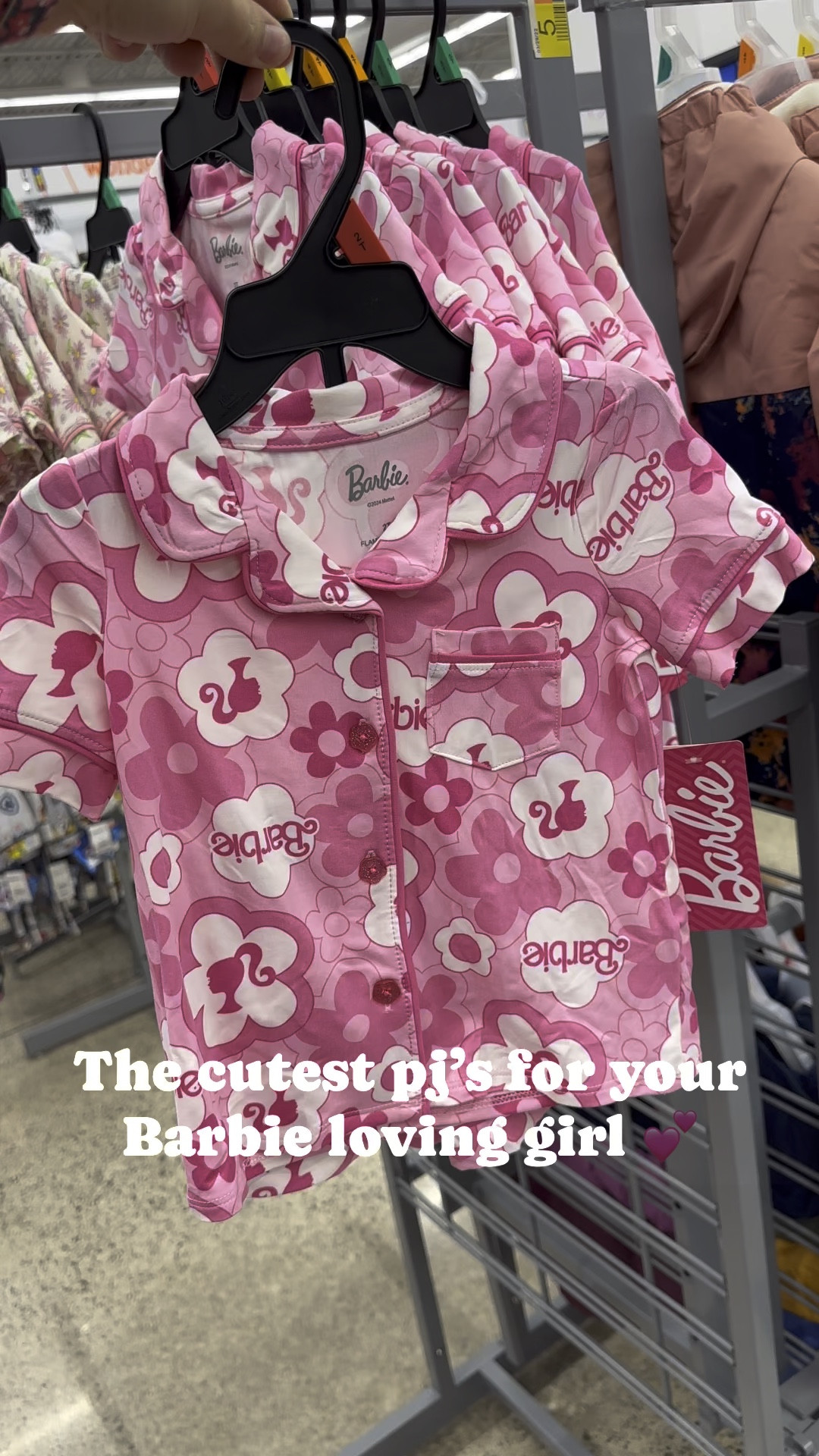 The cutest pj’s for your Barbie loving girl 💕 So many cute Barbie finds at Walmart too! 

#LTKfindsunder50 #LTKVideo #LTKkids