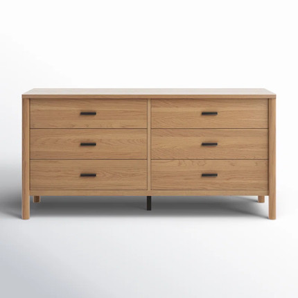 Joss & Main Kaplan 6 Drawer Dresser & Reviews | Wayfair