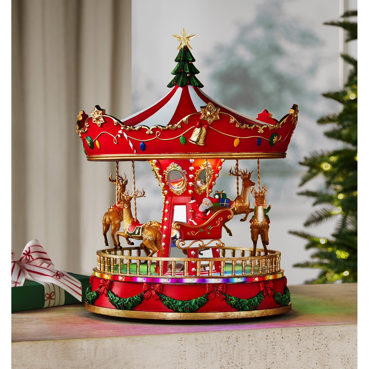 Member's Mark 15" Pre-Lit Musical Carousel | Sam's Club