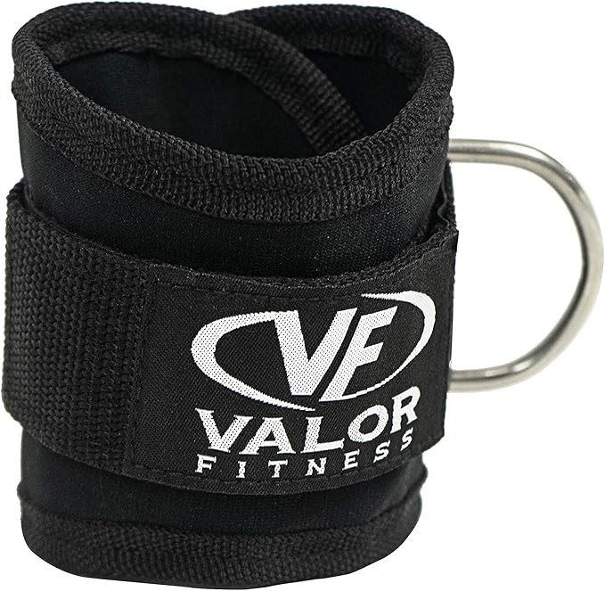 Valor Fitness Cable Machine Attachments - Tricep Rope, V-Bar, Single D-Handle, Rotating Straight ... | Amazon (US)