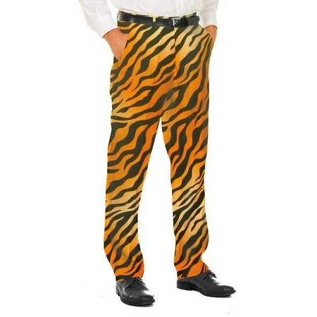 The Make Them Purr - Shinesty Tiger Print Suit Pants Waist 34 | Walmart (US)