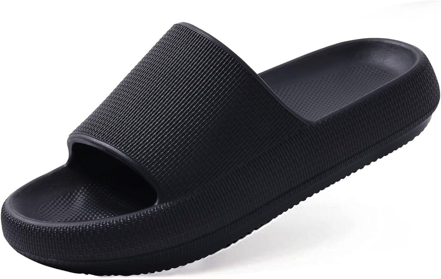 Evshine Pillow Sandals Slides for Women Men Squishy Platform Shower Shoes | Amazon (US)