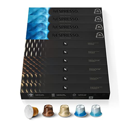 Nespresso Capsules Original Line, Barista Variety Pack, 100-Count Espresso Coffee Pods | Amazon (US)