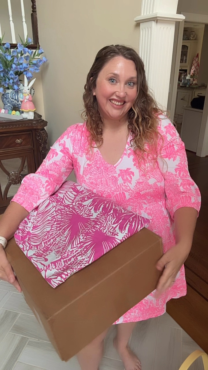 Is anyone else confused by sizing … again??
New arrivals! 
The first package is from the sale. I don’t think I realized this was a STRETCHY romper until I opened it. This is the Anne skirted Romper in Coconut Safari size XL. It fits like a parigi romper so this may be a style many of you go back and look at again! I ordered this as a back up for Derby in case it rained and well it did not arrive in time anyway so here it is… 
The swim I ordered for an upcoming trip. I will have to wear a white or navy swim skirt with it bc the leg holes do come up higher than I would like. It also it large on to and tight on bottom which is confusing. The XLs in the swim cover top and pants also make me look like I’m swimming in cloth… typically the XLs are smaller and don’t even button around my chest… so.. here we are. Confused with sizing… again! 

#livinglargeinlilly #plussize #midsize #lillypulitzer #tryons #summer #plussizeswim 

#LTKWedding #LTKSwim #LTKSeasonal