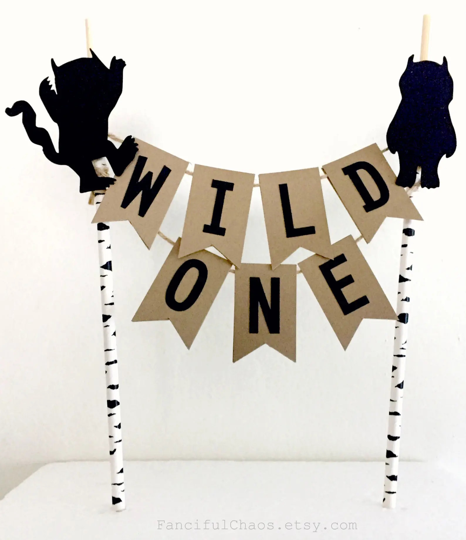 Where the Wild Things are Cake Topper Banner Baby 1st | Etsy | Etsy (US)