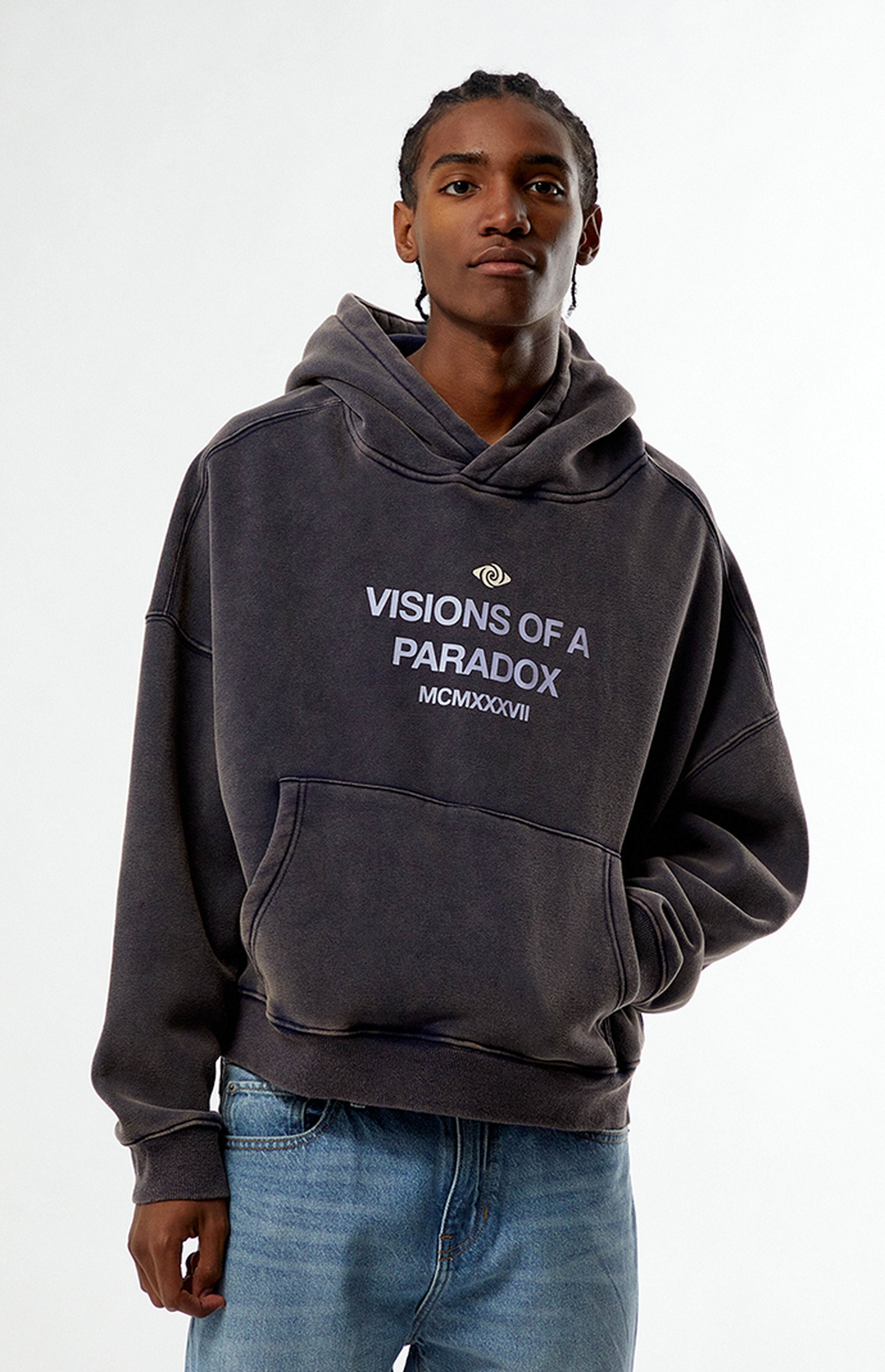 Pacsun Visions of Paradox Cropped Hoodie | PacSun