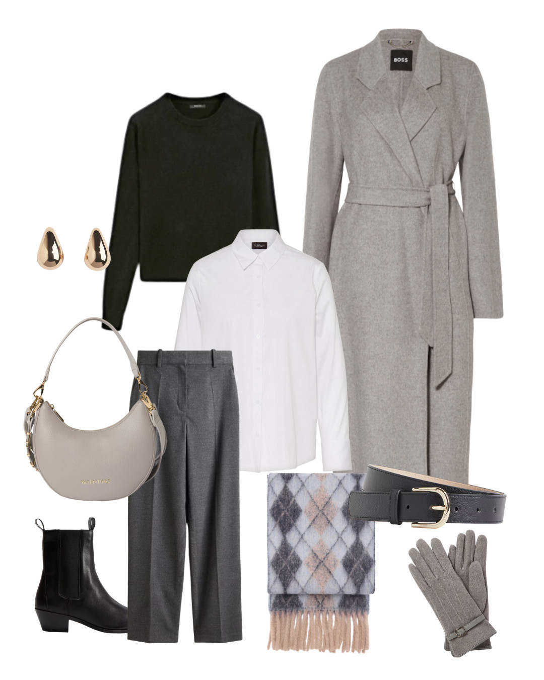 Wollmantel mit Bindegürtel - Elegant Style BOSS 

 #LTKwinter #LTKstyletip #LTKluxury