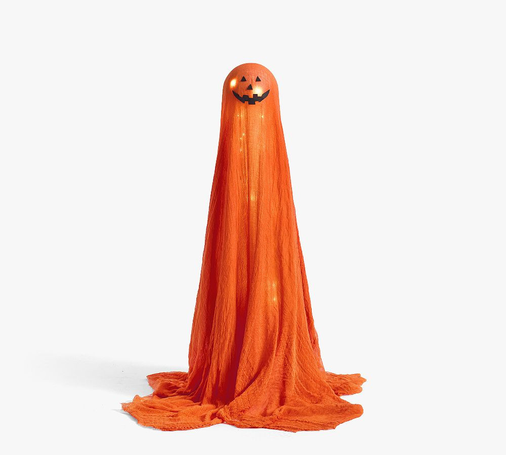 Lit Jack O'Lantern Ghosts | Pottery Barn (US)