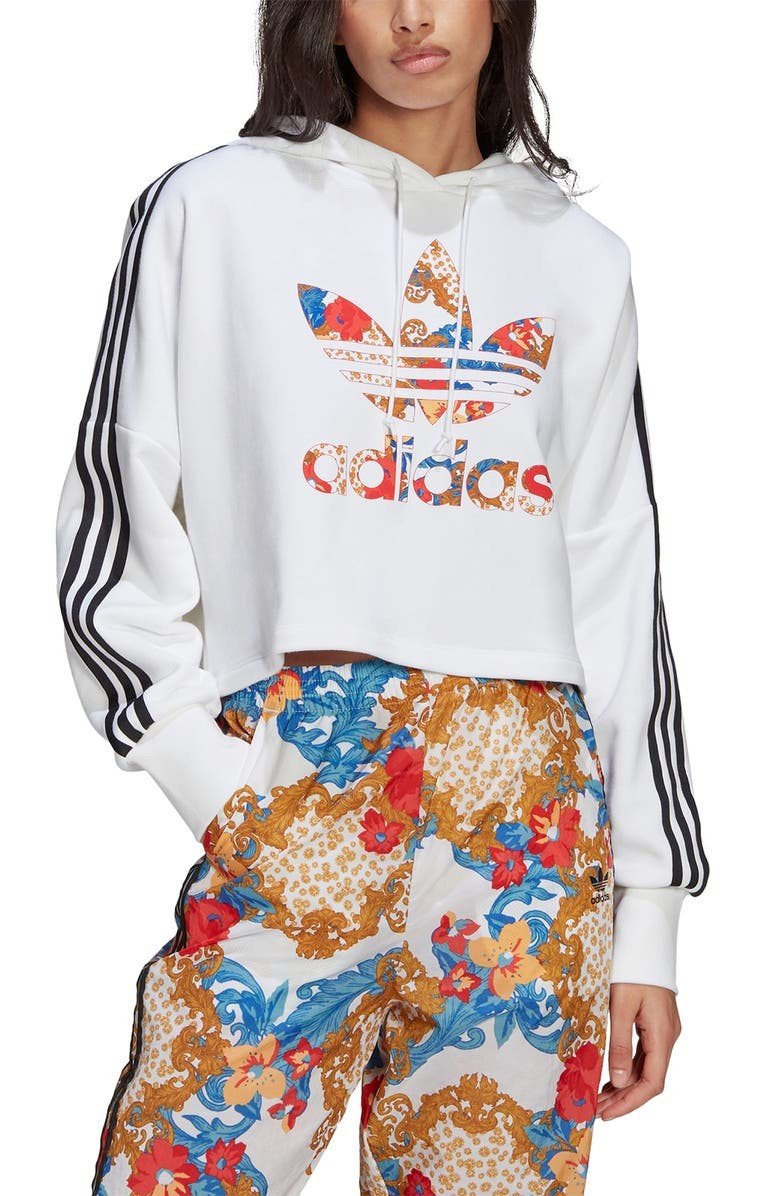 adidas Originals Boxy Crop Hoodie | Nordstrom | Nordstrom
