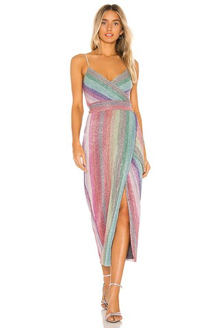 SAYLOR Meghan Dress in Multi from Revolve.com | Revolve Clothing (Global)