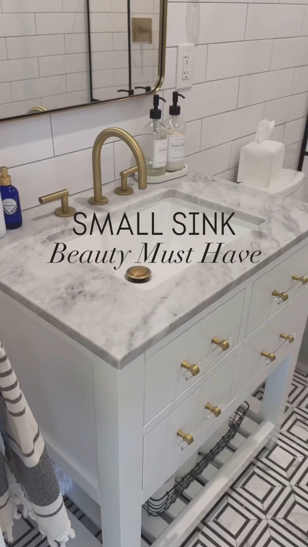 A small sink must have!! Finally this mat has been restocked!! It gives you more surface area for hair products and makeup!
No more squeezing products on the edges hoping they don’t fall and break! 
It rolls up for easy storage!
It is safe for heated curling irons etc! 
Amazon home must have, small bath necessities #LTKStyleTip

#LTKHome #LTKBeauty #LTKgrwm