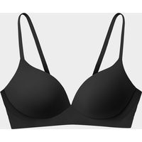 EBY by Rosario Women's Black Pain Free T-Shirt Bra, Seamless | Size: 32 | EBY (US)