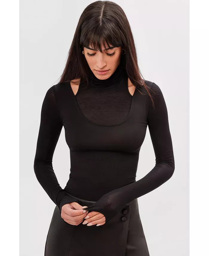 Marcella Women's Carson Turtleneck Top - Macy's | Macy's