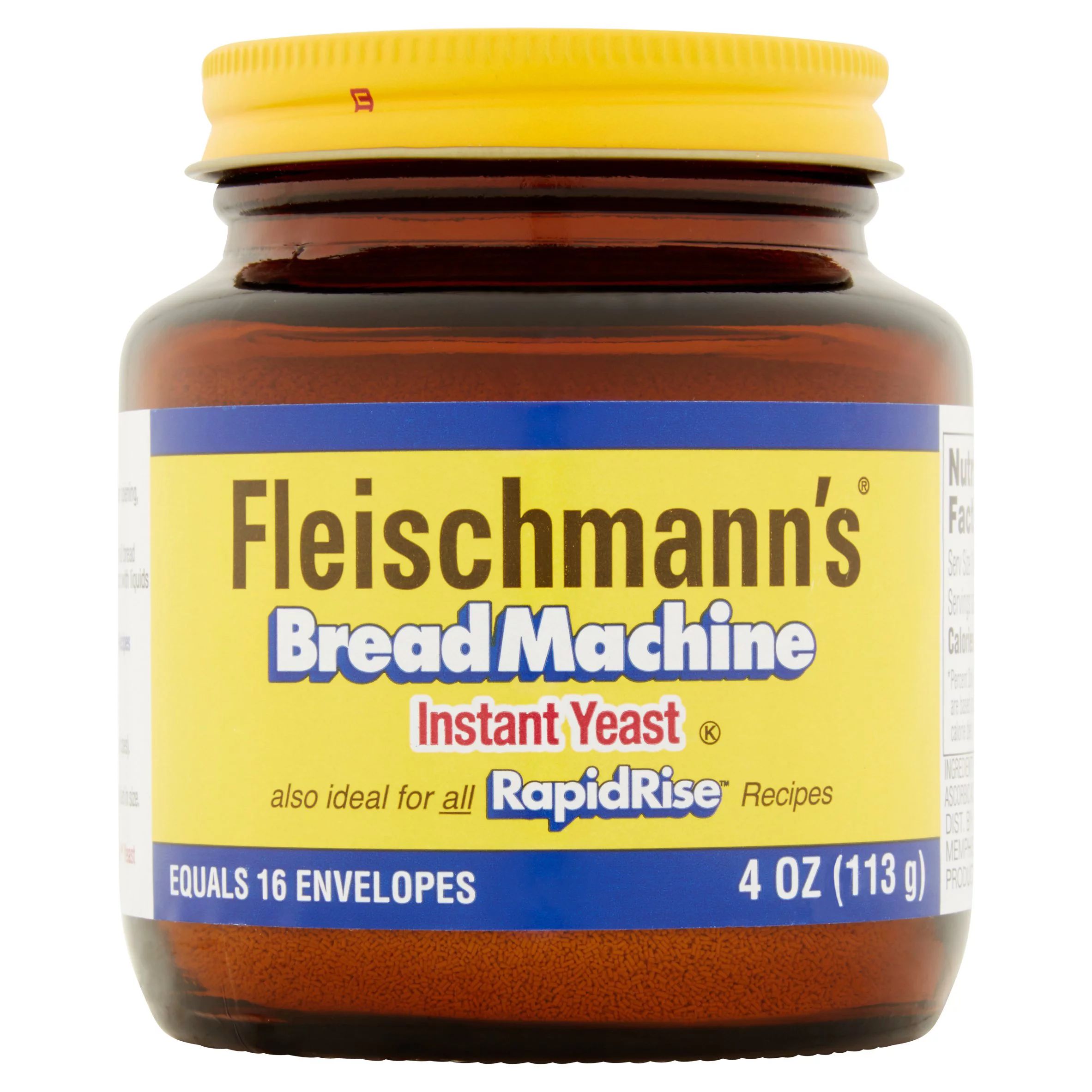 Fleischmann's Classic Bread Machine Yeast, 4 oz | Walmart (US)