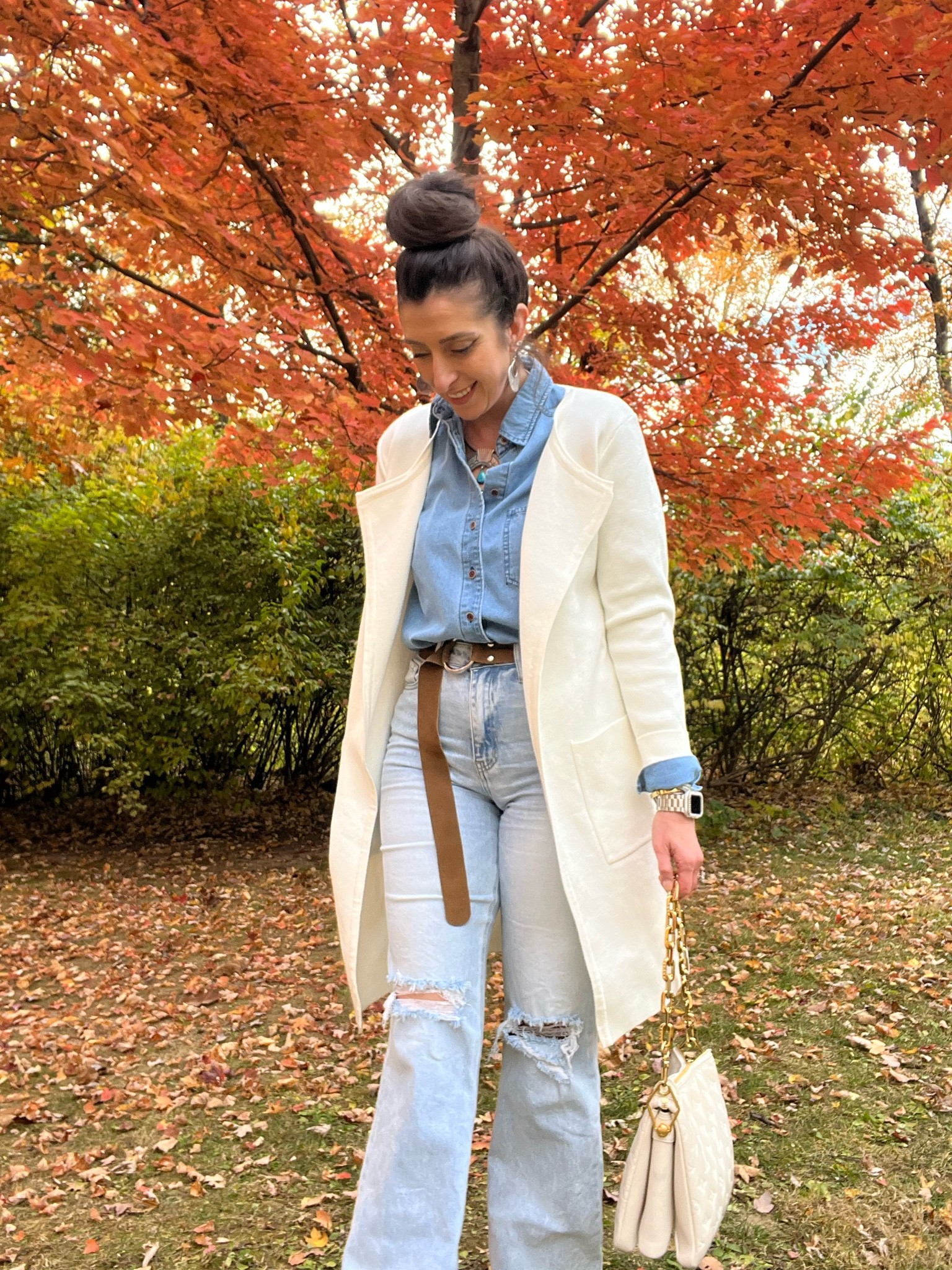 The perfect fall day calls for the best coatigan! It’s quality is on par with the more expensive version ($158 vs. $48) and comes in more colors.  Don’t sit on this deal…trust me!

Fit is TTS, wearing a small.  Shop look here (affiliate link):


#LTKcurves #LTKstyletip #LTKsalealert